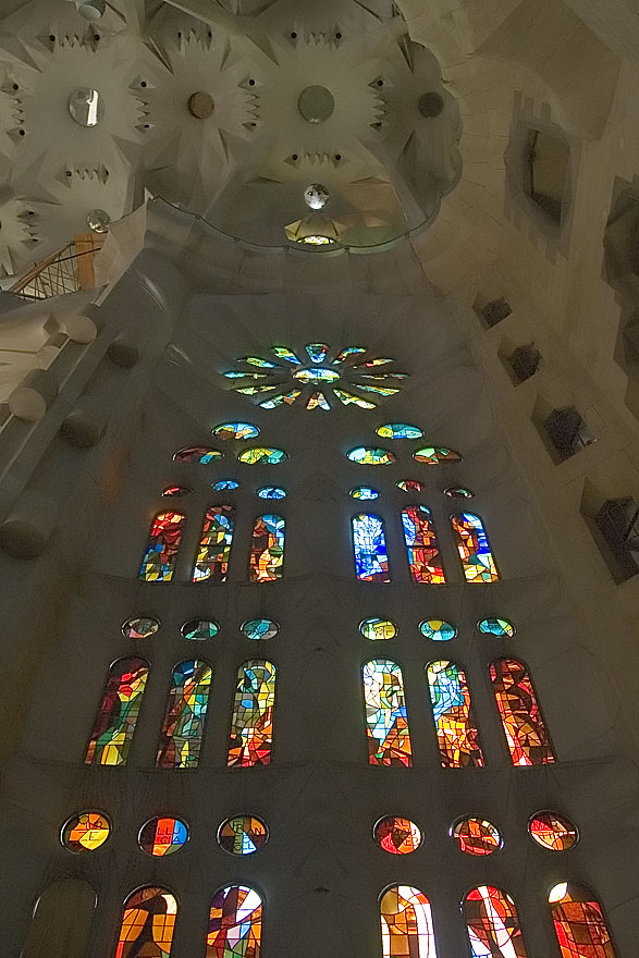 004 Sagrada Familia Stained Glass